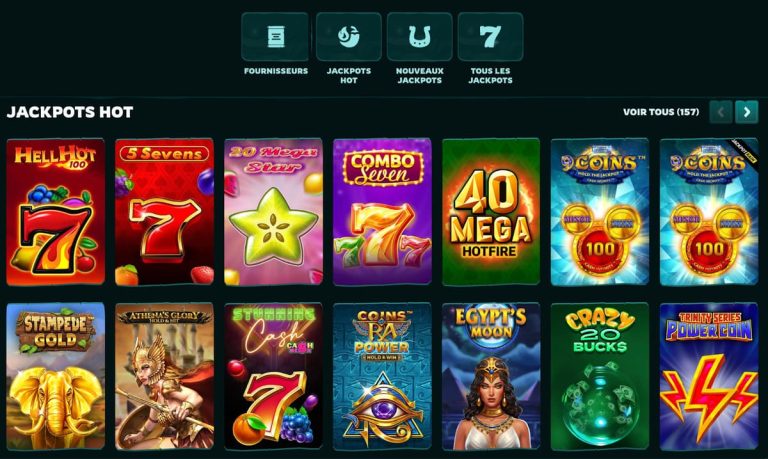 Playio Casino jackpots